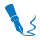 USB Pen Stockholm White (Blue ink)